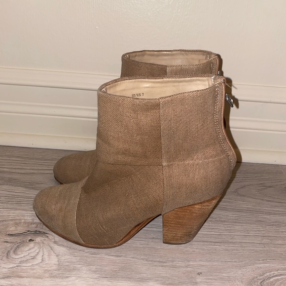 Rag & Bone Beige Booties - Picture 3 of 4